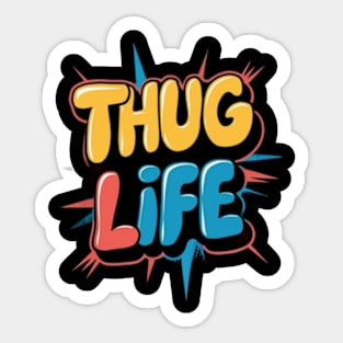 Thug life Sticker